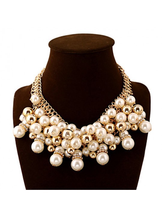 Vintage/Party/Work/Casual Alloy/Imitation Pearl Statement