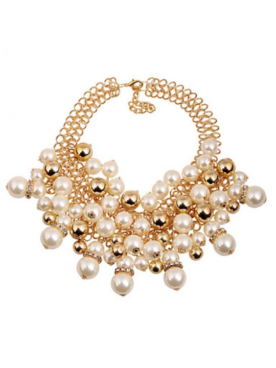 Vintage/Party/Work/Casual Alloy/Imitation Pearl Statement